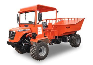 30HP All Terrain Dump Truck / Articulated Tipper Truck With wide flatation Tyre
