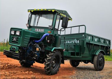 Customized Size Mini Off Road Dump Truck Full Hydraulic / Articulated Body Equal wheel tractor