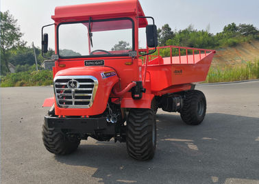 All Terrain 30HP Mini Articulated Dump Truck 22kw 2 Ton Capacity Strenthed Chassis